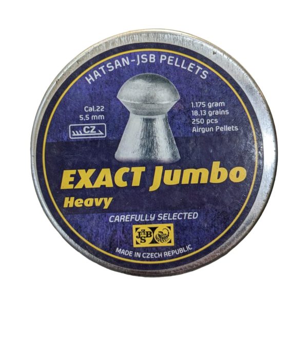 Hatson JSB Pellets Exact Jumbo .22 / 5.5 18.13gr Pellets