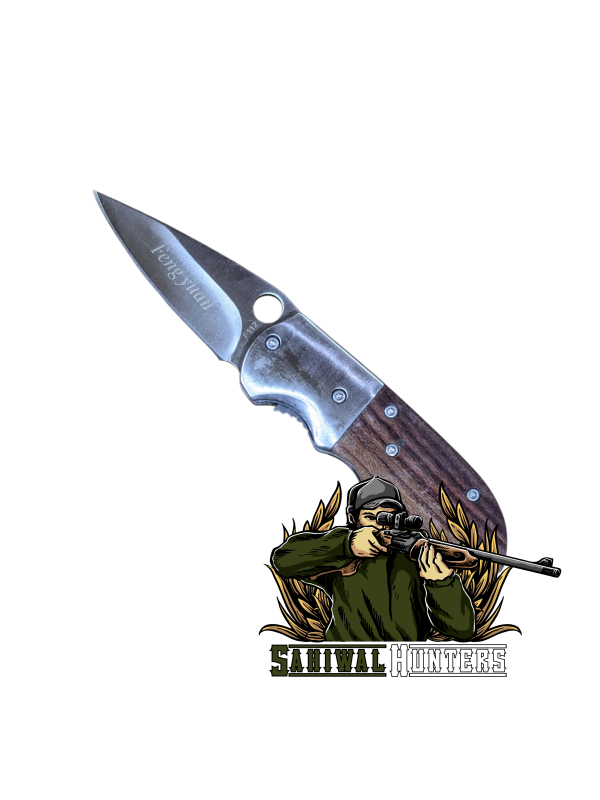 Chinese Wood Folding Sharp Knife