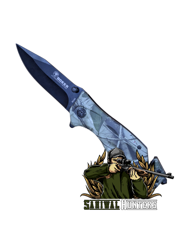 Boker Camoflauge Sharp Edge Hunting Knife